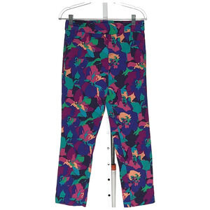 Soft Surroundings Colorful Floral Women Jeans